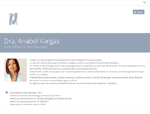 Tablet Screenshot of draanabelvargas.com